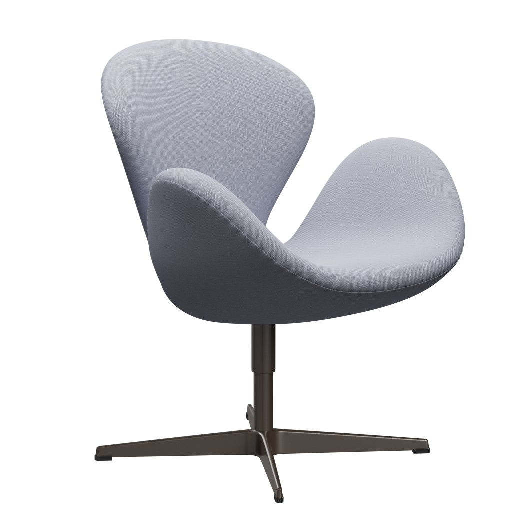 Fritz Hansen Swan Lounge Chair, hnědá bronzová/Steelcut Mouse Grey