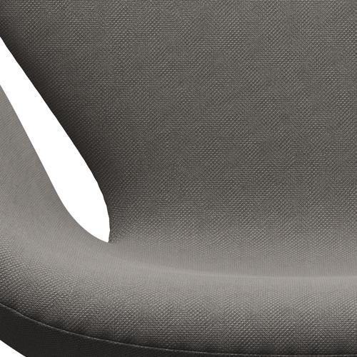 Fritz Hansen Swan Lounge Chair, Brown Bronze/Steelcut střední šedá