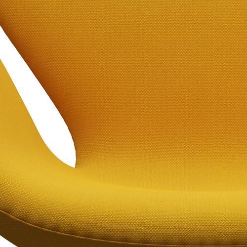 Lounge Fritz Hansen Swan Lounge, Brown Bronze/Steelcut Trio Yellow