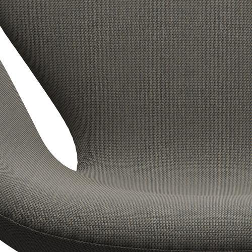 Fritz Hansen Swan Lounge Chair, Brown Bronze/Steelcut trio světle hnědá