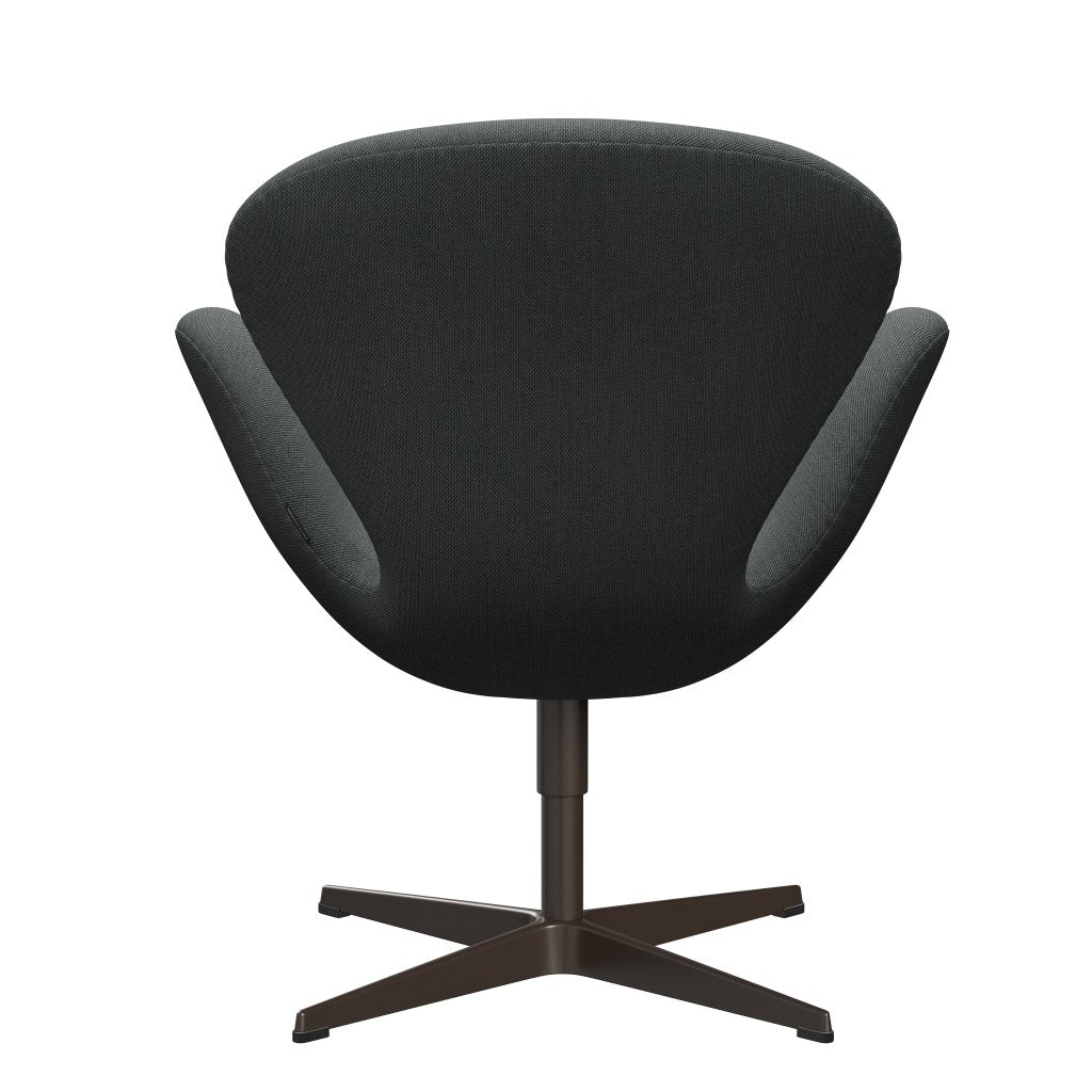 Lounge Fritz Hansen Swan Lounge, Brown Bronze/Steelcut Trio Coal