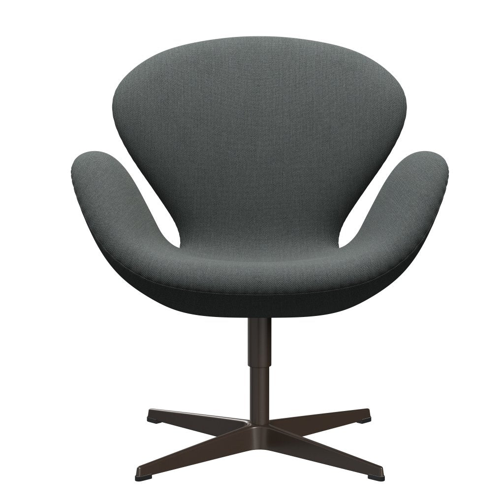 Lounge Fritz Hansen Swan Lounge, Brown Bronze/Steelcut Trio Coal