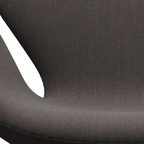 Lounge židle Fritz Hansen Swan, Brown Bronze/Steelcut Trio Red/Light Brown