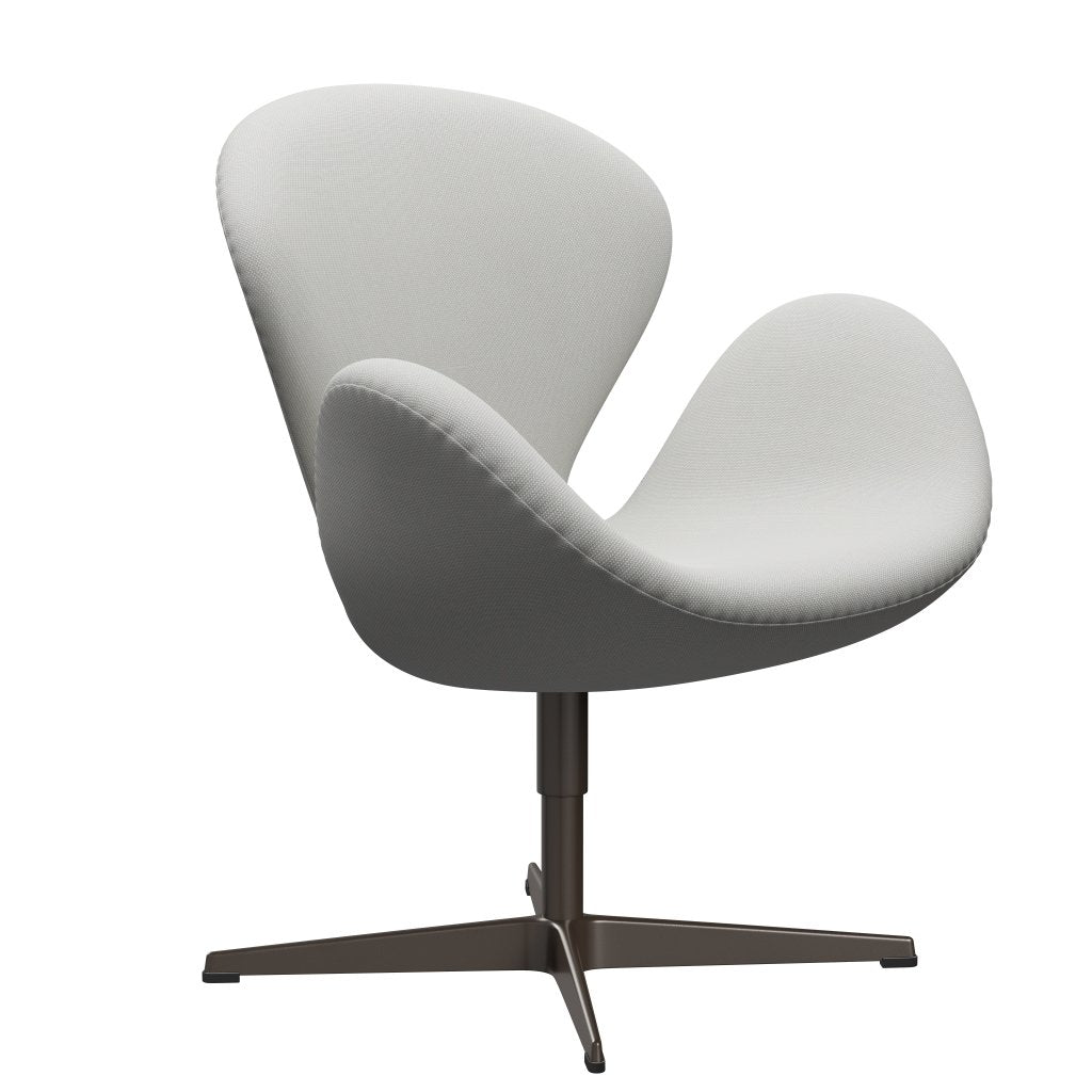 Židle Fritz Hansen Swan Lounge, Bronz/Steelcut Trio Delicate Mint Green