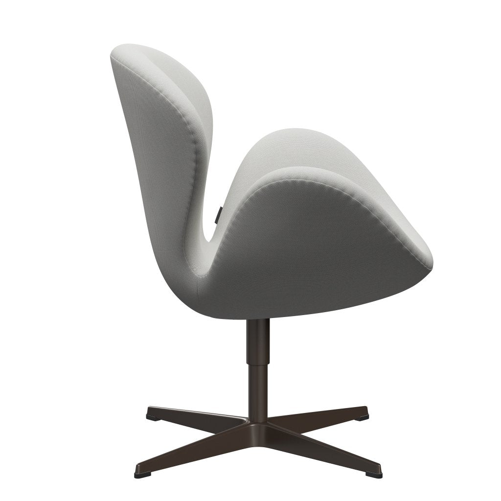 Židle Fritz Hansen Swan Lounge, Bronz/Steelcut Trio Delicate Mint Green