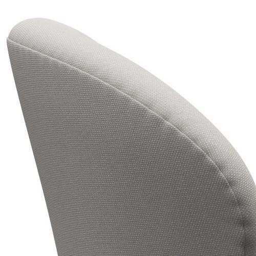 Fritz Hansen Swan Lounge Chair, hnědá bronzová/ocelářská vlna bílá