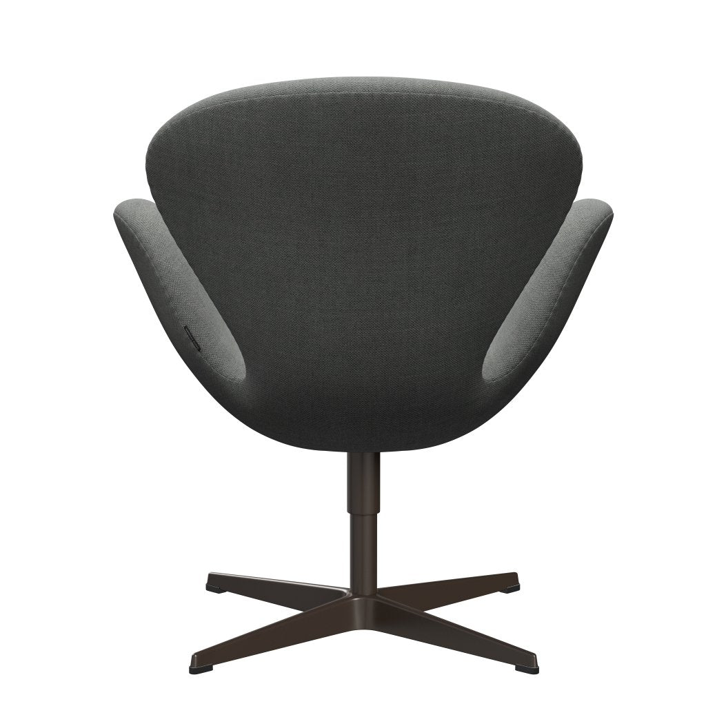 Fritz Hansen Swan Lounge Chair, Brown Bronz/Sunniva Grey