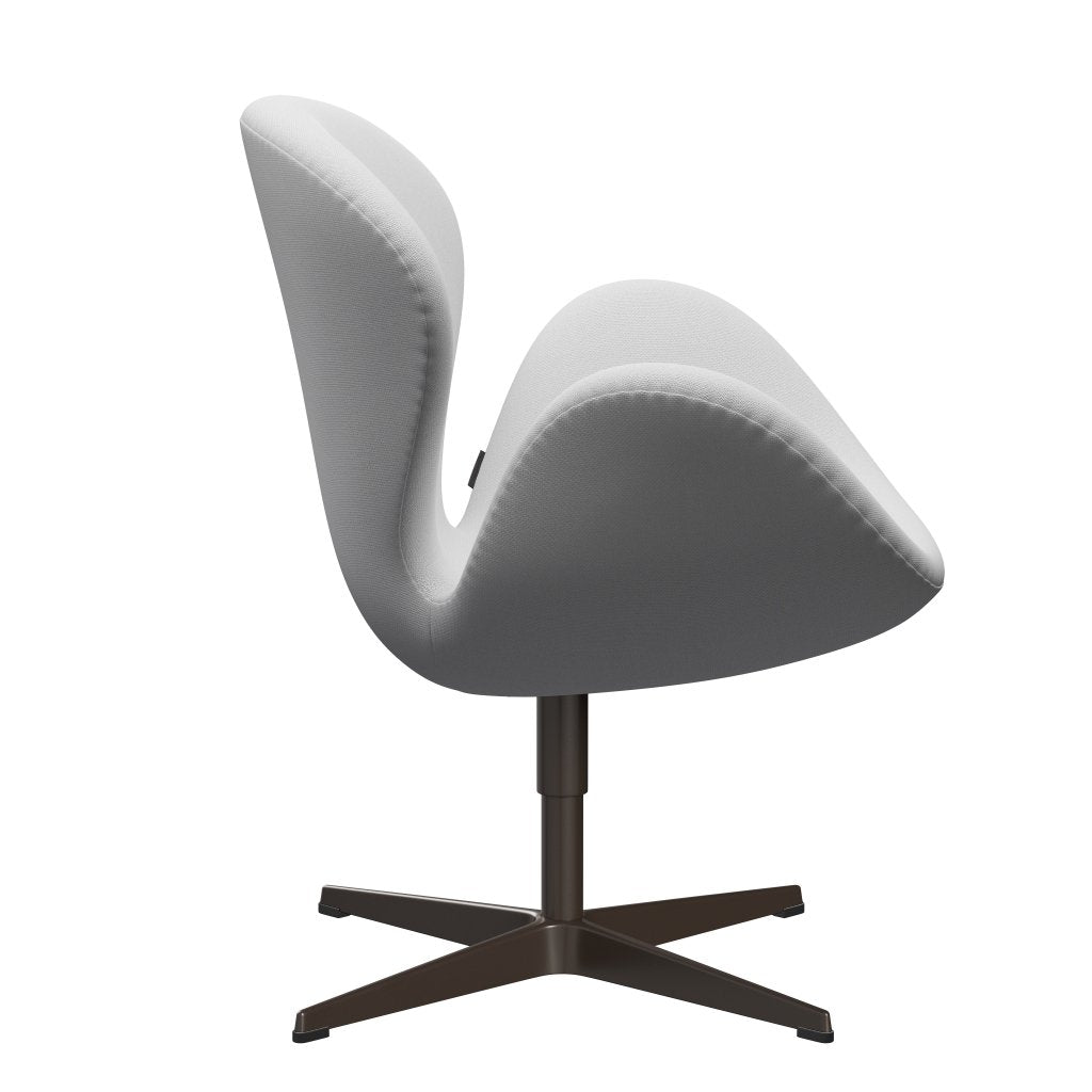 Křitě Fritz Hansen Swan Lounge Chair, Brown Bronze/Sunniva Canvas