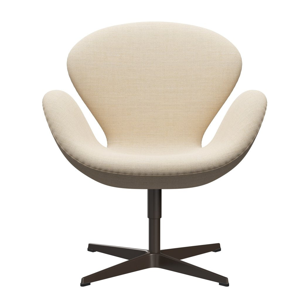 Fritz Hansen Swan Lounge Chair, Brown Bronz/Sunniva písek