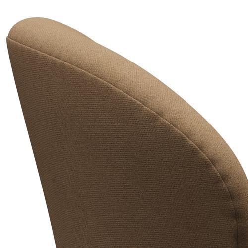 Fritz Hansen Swan Lounge Chair, Brown Bronz/Tonus Camel