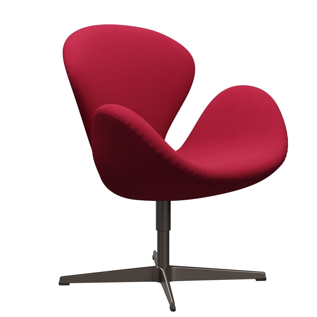 Fritz Hansen Swan Lounge Chair, Brown Bronz/Tonus Cherry