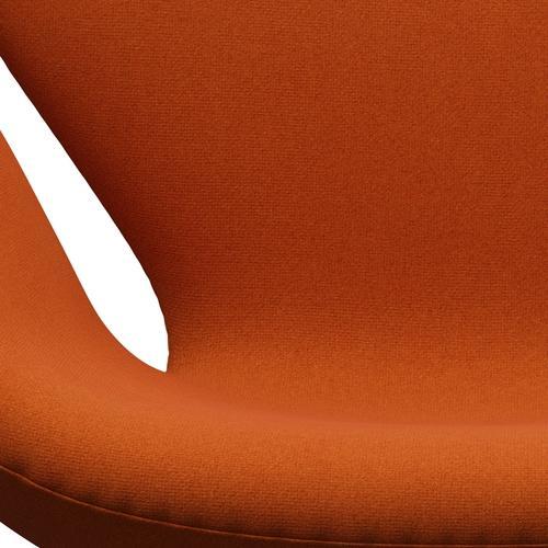 Lounge židle Fritz Hansen Swan, Brown Bronz/Tonus Orange (605)