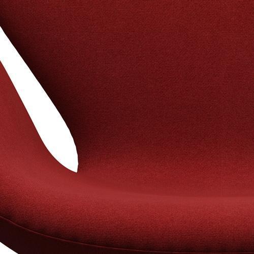 Fritz Hansen Swan Lounge Chair, Brown Bronz/Tonus Burnt Red