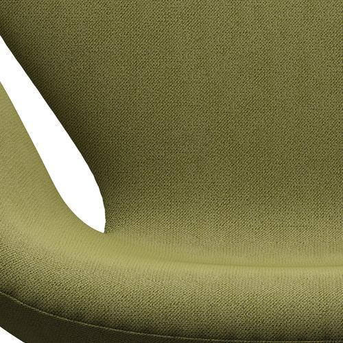 Fritz Hansen Swan Lounge Chair, satén kartáčovaný hliník/zachycení wamrgrün