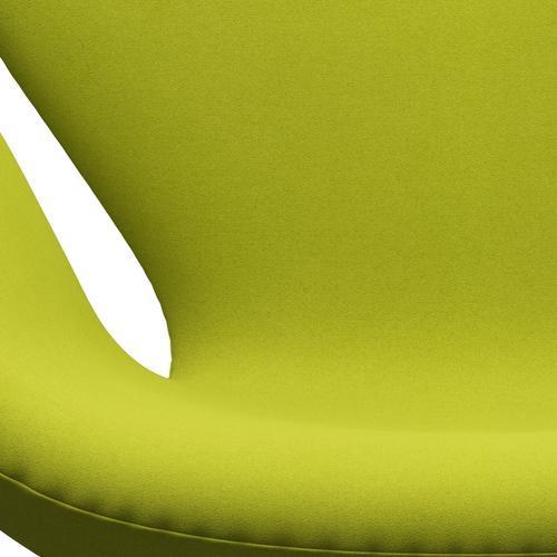 Fritz Hansen Swan Lounge Chair, saténové kartáčované hliníkové/Divina vápna