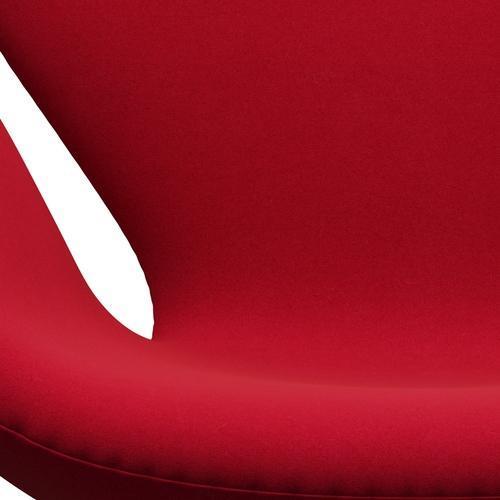 Fritz Hansen Swan Lounge Chair, satén kartáčovaný hliník/divina růžová