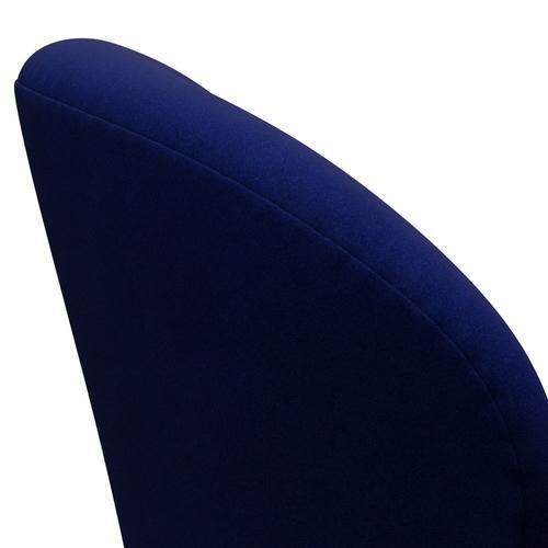 Fritz Hansen Swan Lounge Chair, satén kartáčovaný hliník/divina Royal Blue