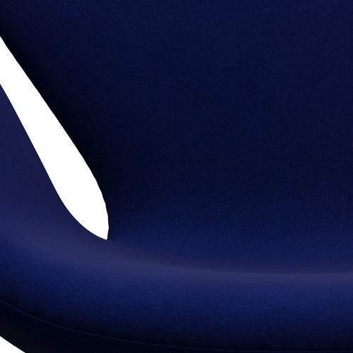 Fritz Hansen Swan Lounge Chair, satén kartáčovaný hliník/divina Royal Blue