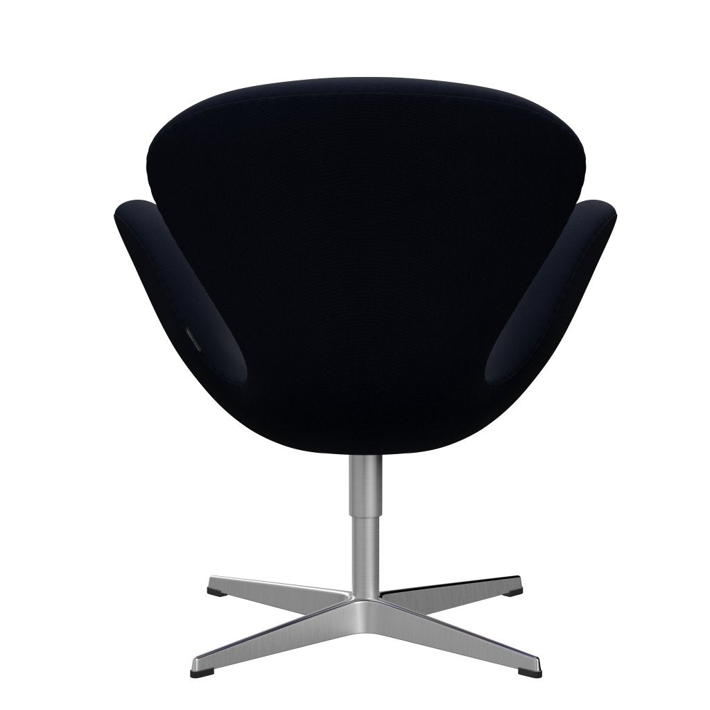 Fritz Hansen Swan Lounge Chair, saténové kartáčované hliníkové/slávy Navy (66061)