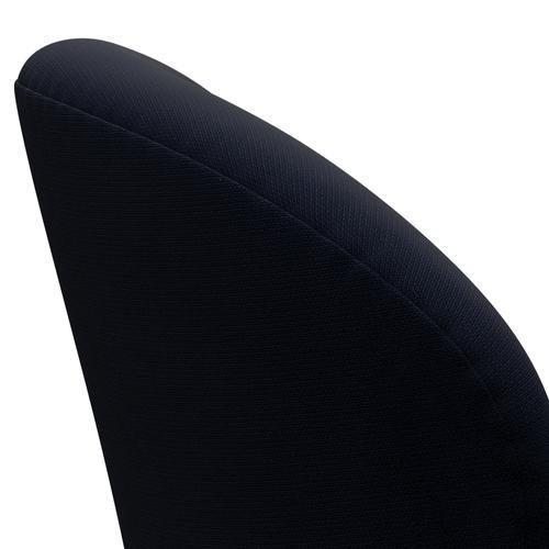 Fritz Hansen Swan Lounge Chair, saténové kartáčované hliníkové/slávy Navy (66061)