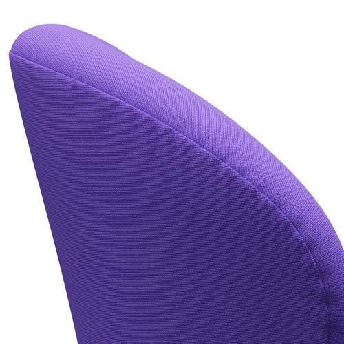 Fritz Hansen Swan Lounge Chair, saténové kartáčované hliníkové/slávy Violet Light