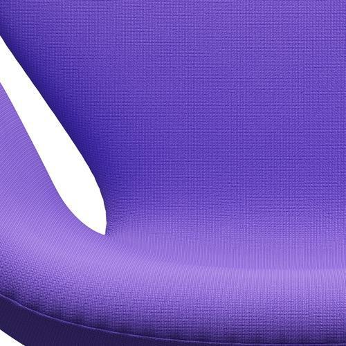 Fritz Hansen Swan Lounge Chair, saténové kartáčované hliníkové/slávy Violet Light