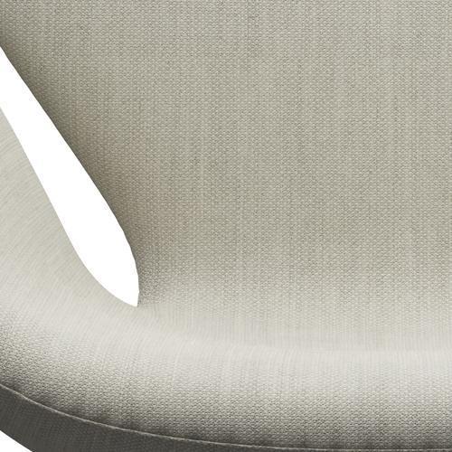 Fritz Hansen Swan Lounge Chair, satén kartáčovaný hliník/fiord šedá