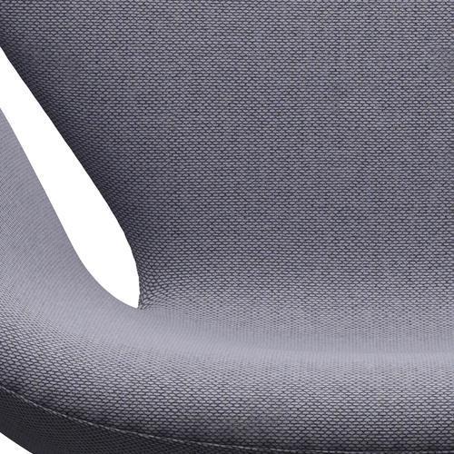 Fritz Hansen Swan Lounge Chair, satén kartáčovaný hliník/re vlna levandule/přírodní