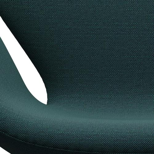 Fritz Hansen Swan Lounge Chair, satén kartáčovaný hliník/Sunniva Green/Grey