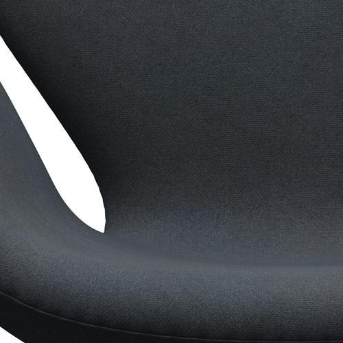 Fritz Hansen Swan Lounge Chair, satén kartáčovaný hliník/tonus tmavě šedá