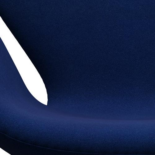 Fritz Hansen Swan Lounge Chair, satén kartáčovaný hliník/tonus Royal Blue