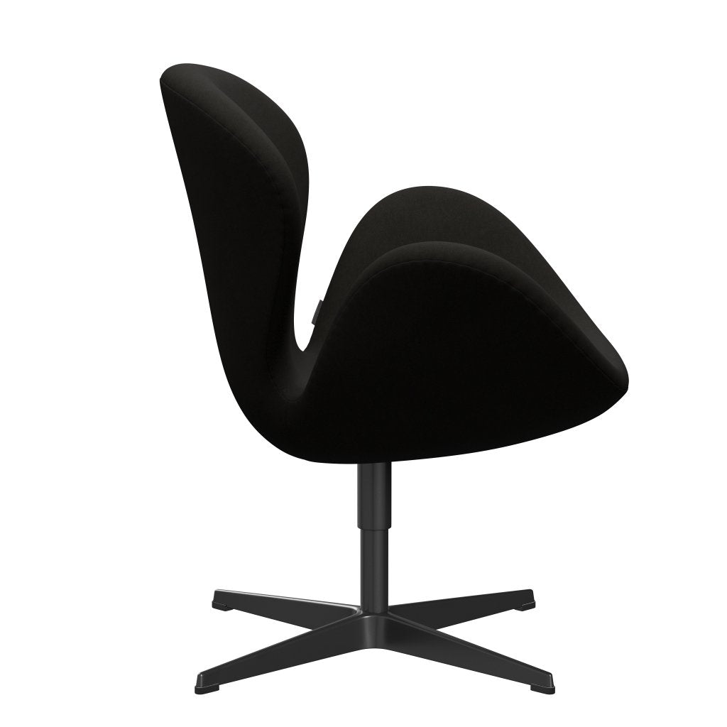 Lounge Fritz Hansen Swan Lounge, černý lak/comfort Black (61013)