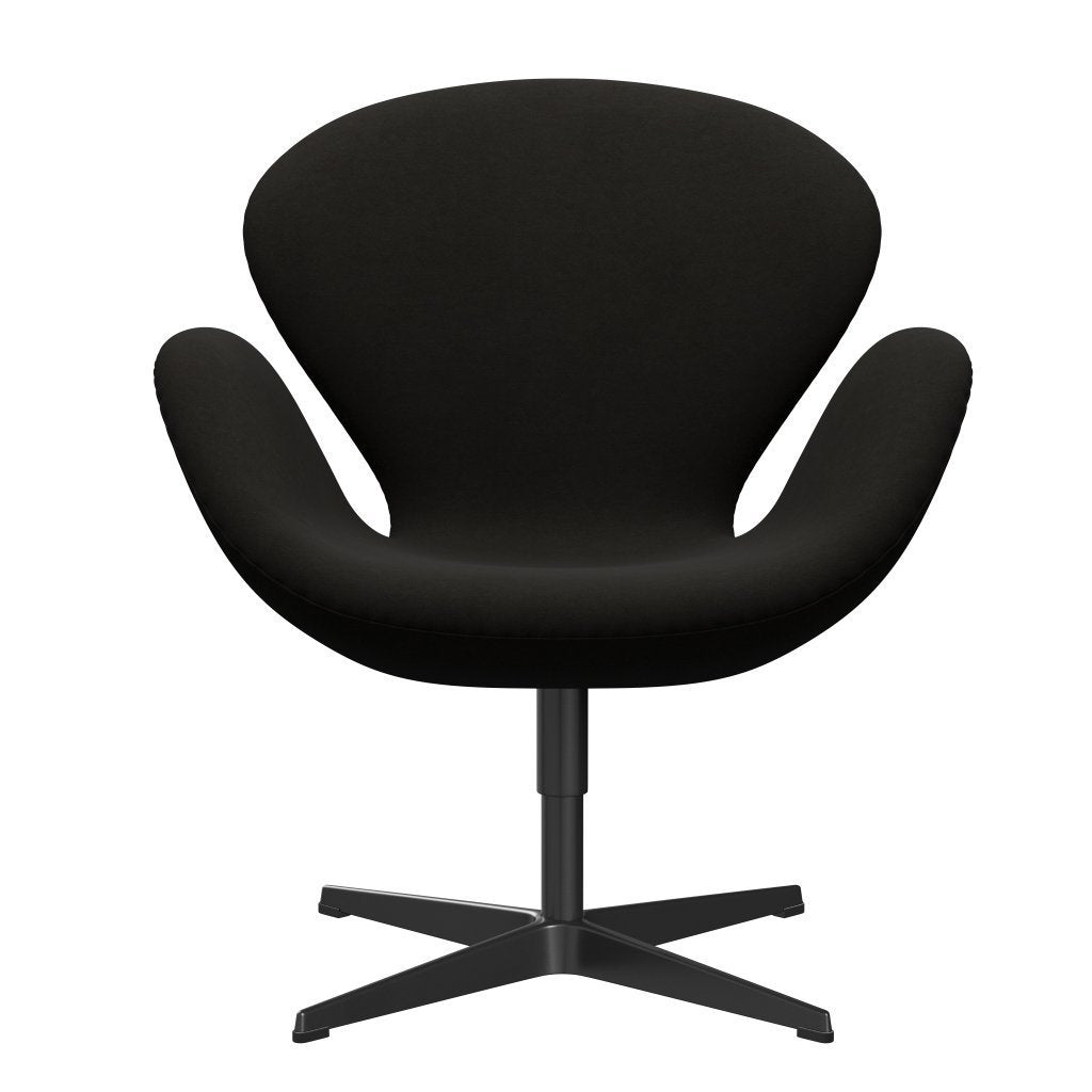 Lounge Fritz Hansen Swan Lounge, černý lak/comfort Black (61013)