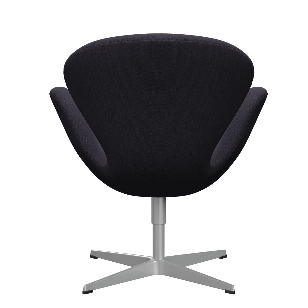 Lounge židle Fritz Hansen Swan, Silver Grey/Capture Blue Charcoal