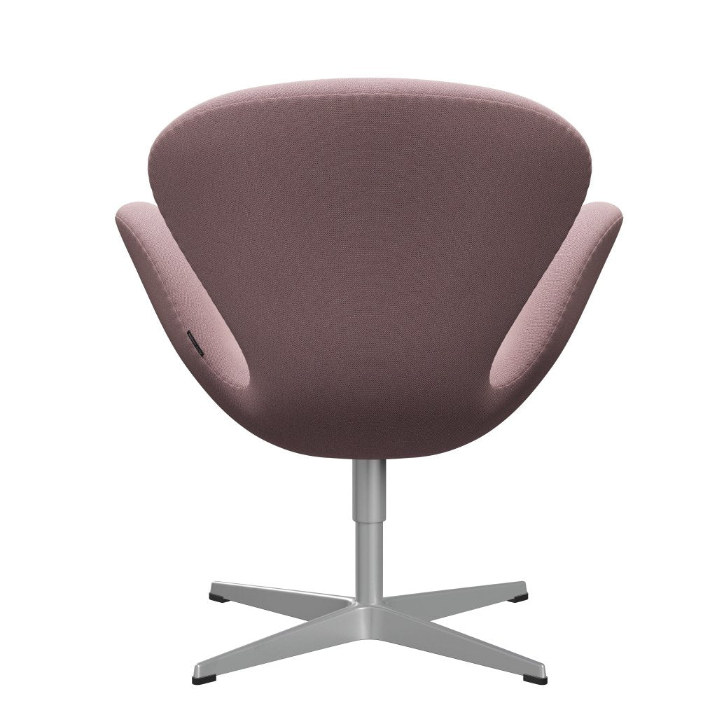 Fritz Hansen Swan Lounge Chair, Silver Grey/Capture Pink