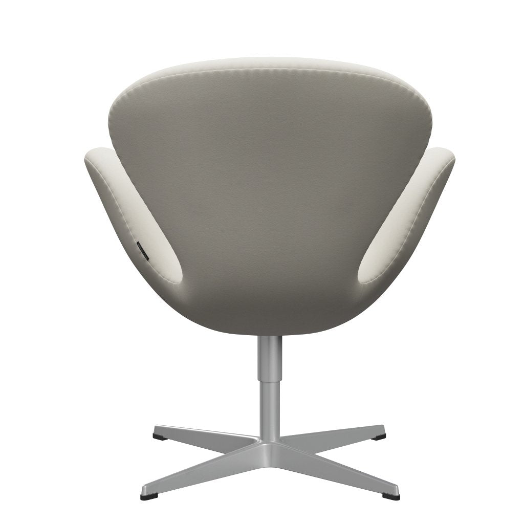 Fritz Hansen Swan Lounge Chair, stříbrná šedá/pohodlí světle šedá