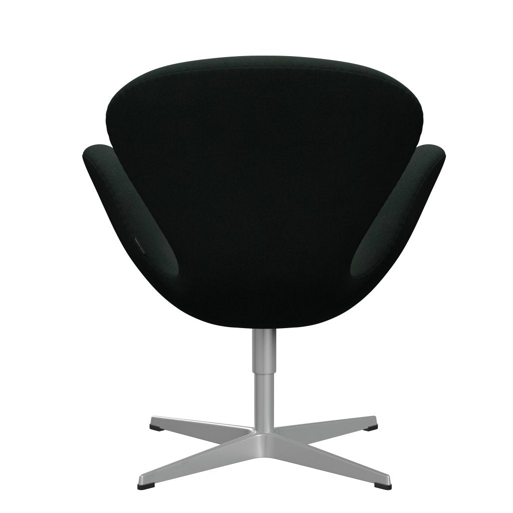 Lounge židle Fritz Hansen Swan, Silver Grey/Divina Charcoal