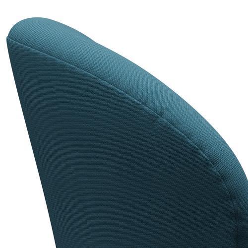 Fritz Hansen Swan Lounge Chair, stříbrná šedá/sláva modrá zelená