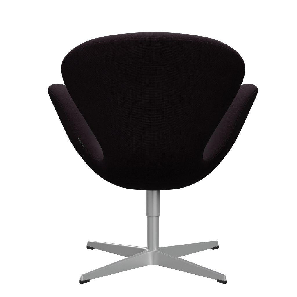 Fritz Hansen Swan Lounge Chair, Silver Grey/Fame Brown (61108)