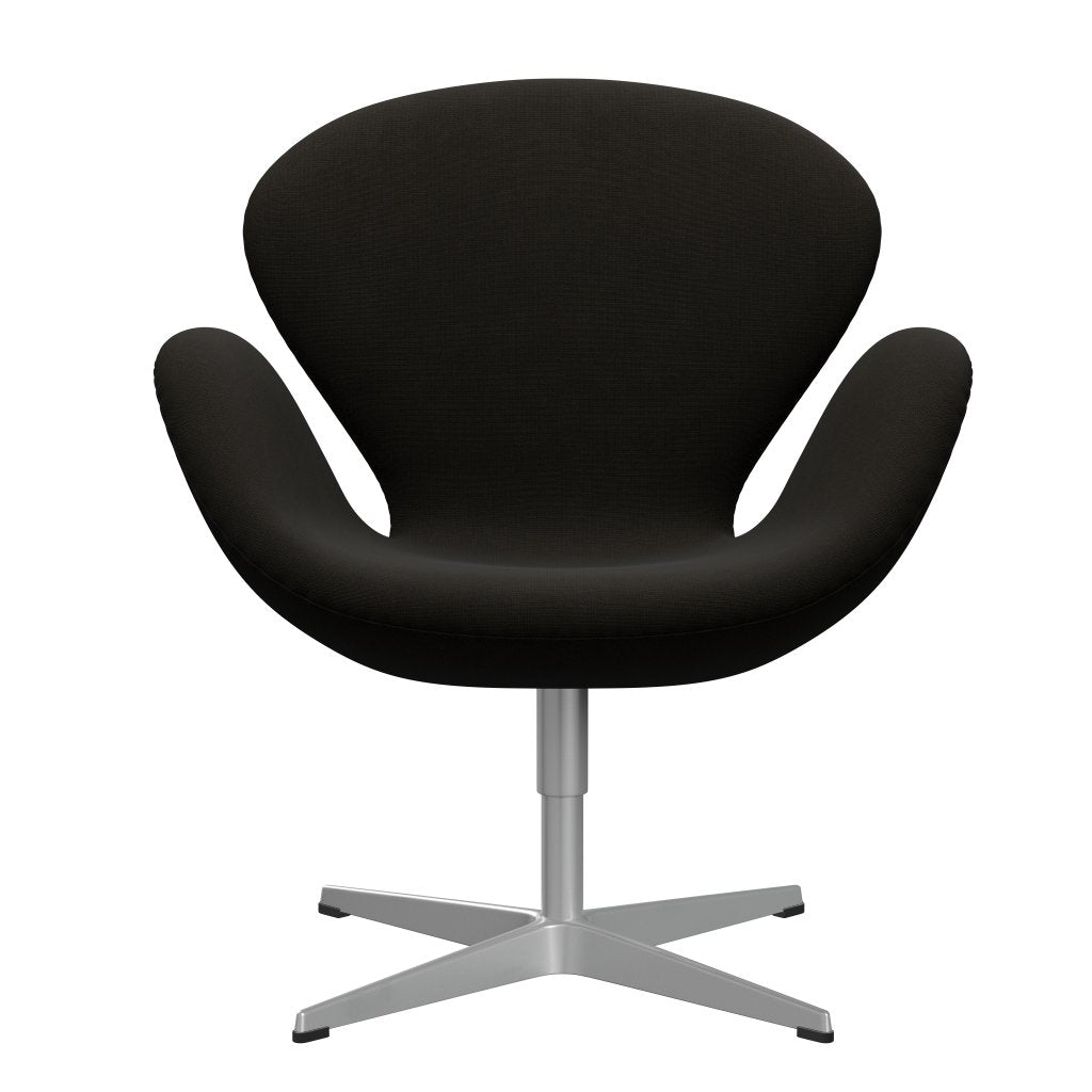 Fritz Hansen Swan Lounge Chair, Silver Grey/Fame Dark