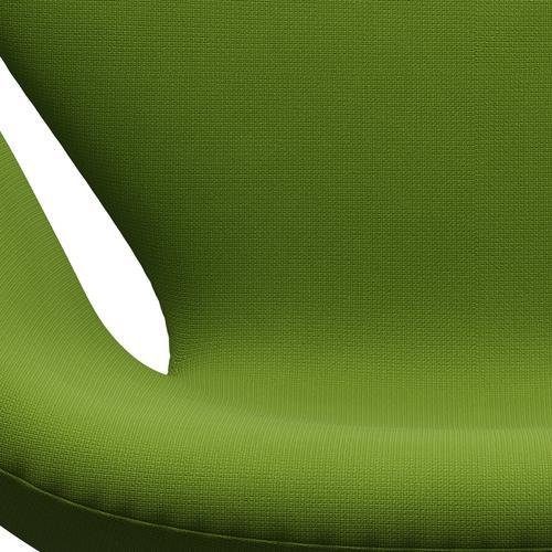 Fritz Hansen Swan Lounge Chair, stříbrná šedá/sláva zelená