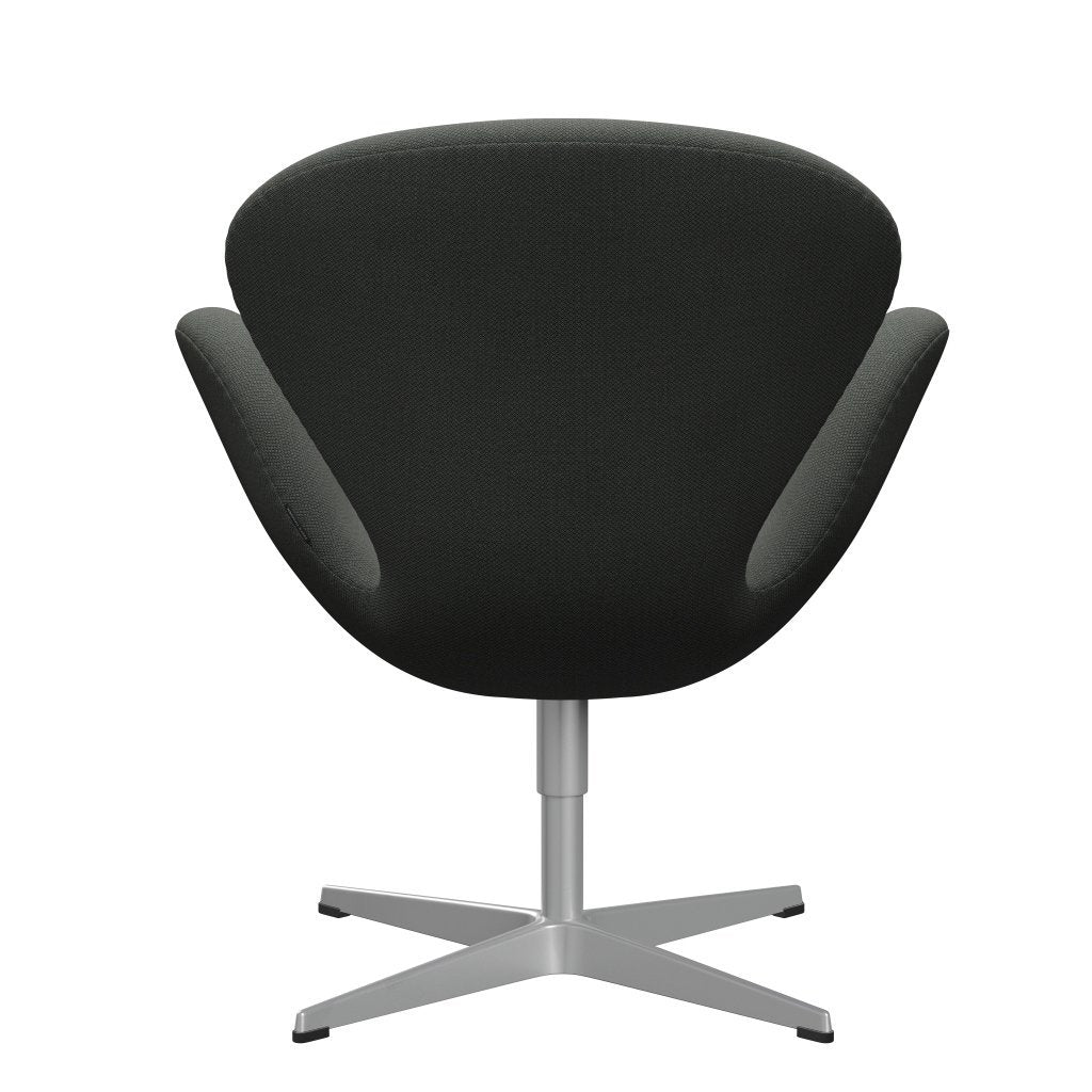 Fritz Hansen Swan Lounge Chair, Silver Grey/Fiord Brown/Grey