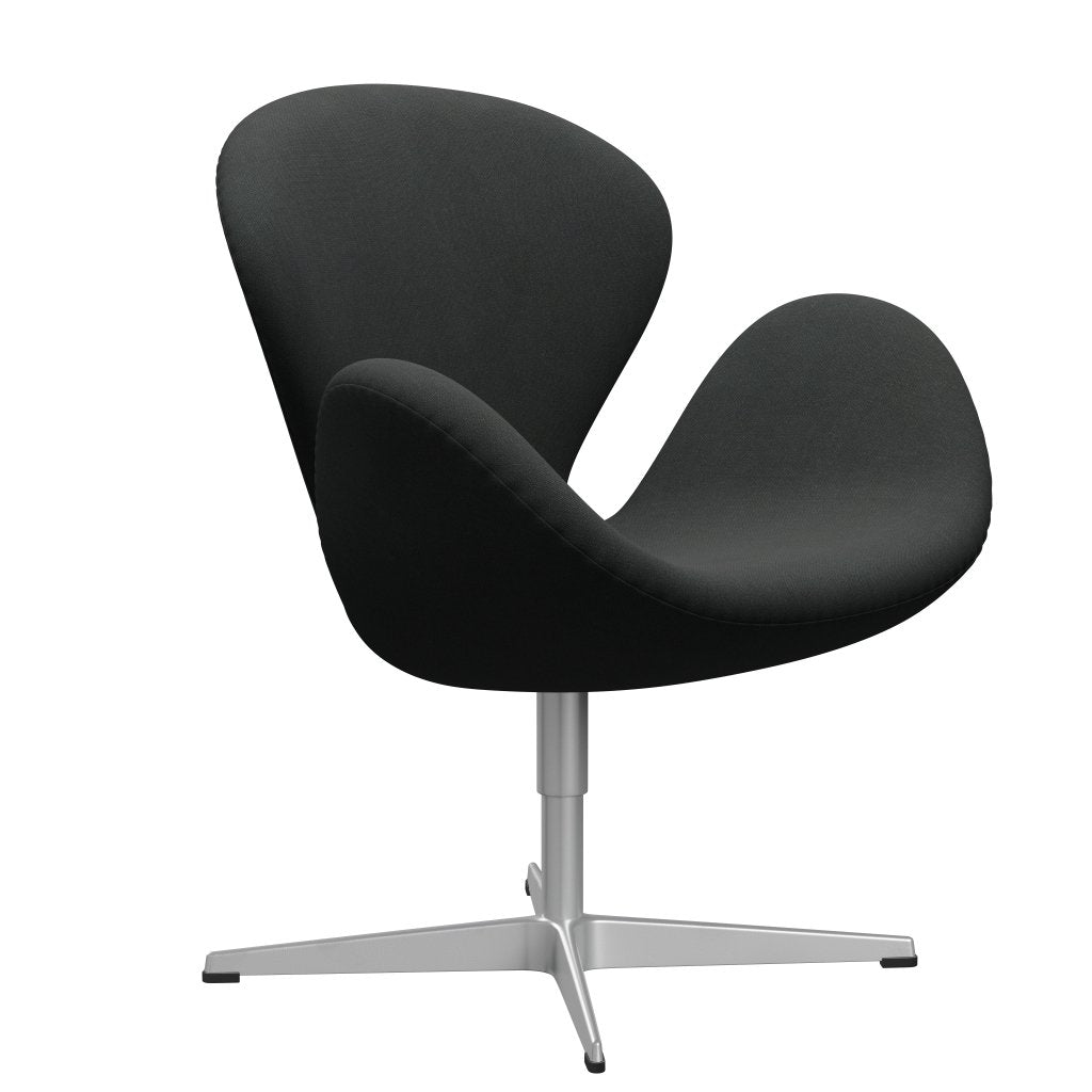 Lounge Fritz Hansen Swan Lounge, Silver Grey/Fiord Charcoal Grey