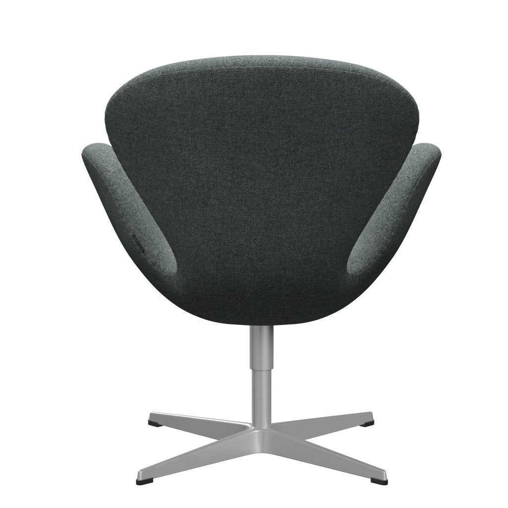 Fritz Hansen Swan Lounge Chair, Silver Grey/Hallingdal Grey