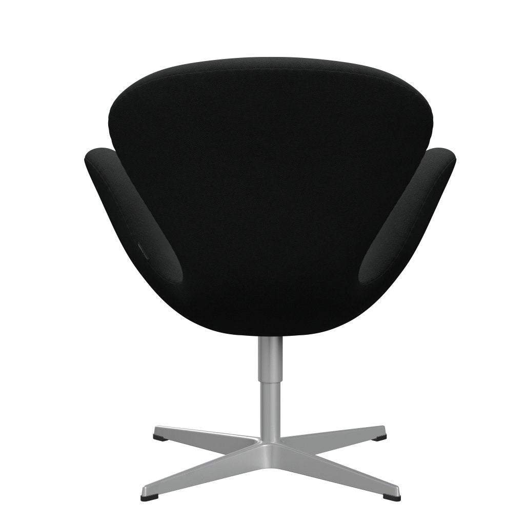 Fritz Hansen Swan Lounge Chair, Silver Grey/Steelcut Dark Brown (380)