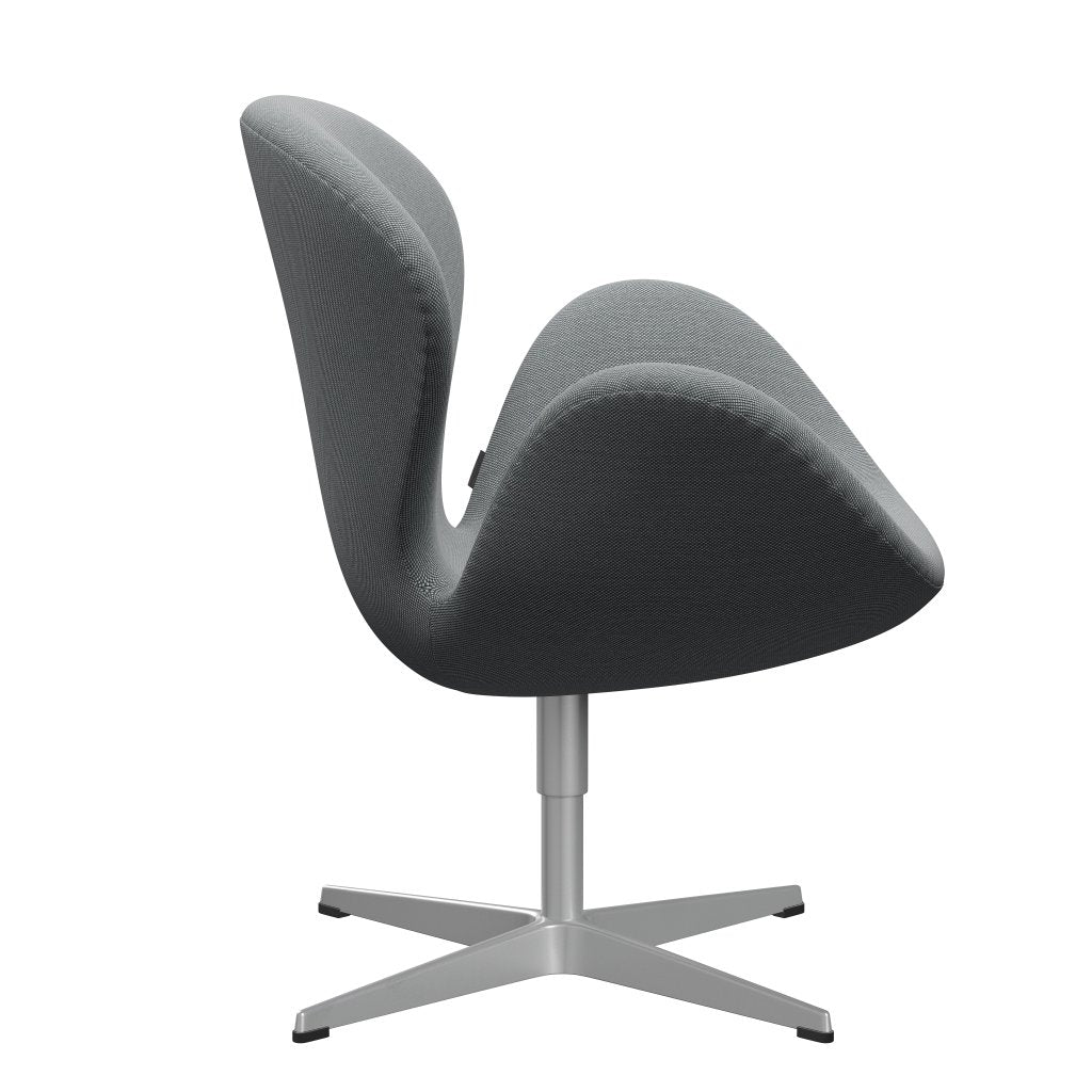 Fritz Hansen Swan Lounge Chair, Silver Grey/Steelcut trio šedá