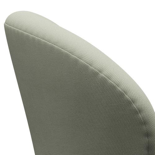 Fritz Hansen Swan Lounge Chair, Silver Grey/Steelcut tyrkysové světlo