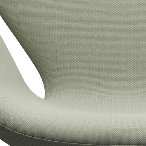 Fritz Hansen Swan Lounge Chair, Silver Grey/Steelcut tyrkysové světlo