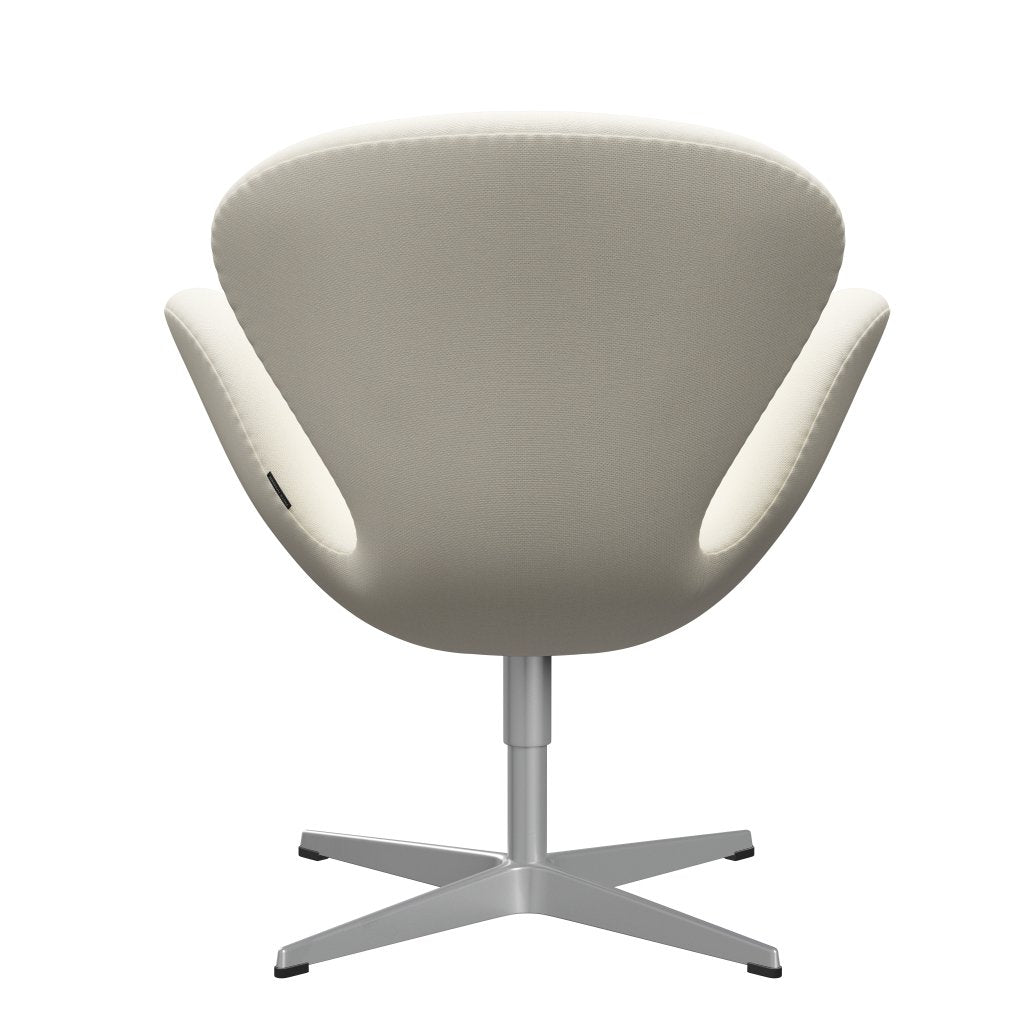 Fritz Hansen Swan Lounge Chair, Silver Grey/Sunniva crème