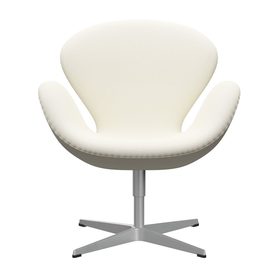 Fritz Hansen Swan Lounge Chair, Silver Grey/Sunniva crème